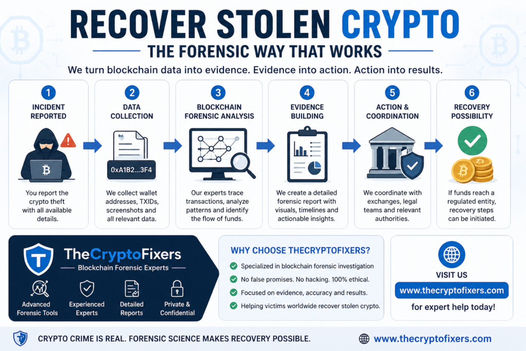 Recover stolen crypto