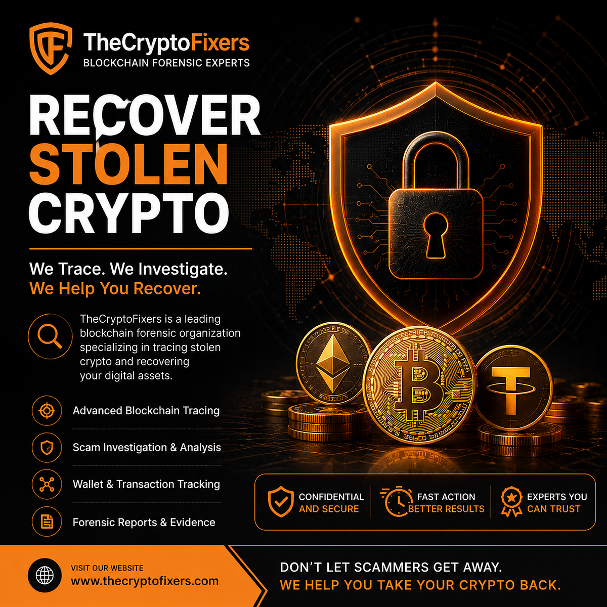 Recover stolen crypto