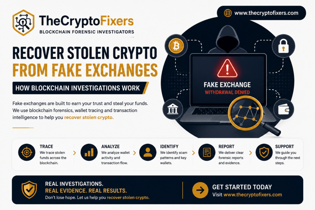 Recover stolen crypto