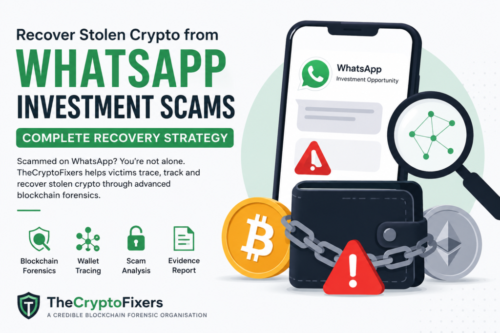 Recover stolen crypto