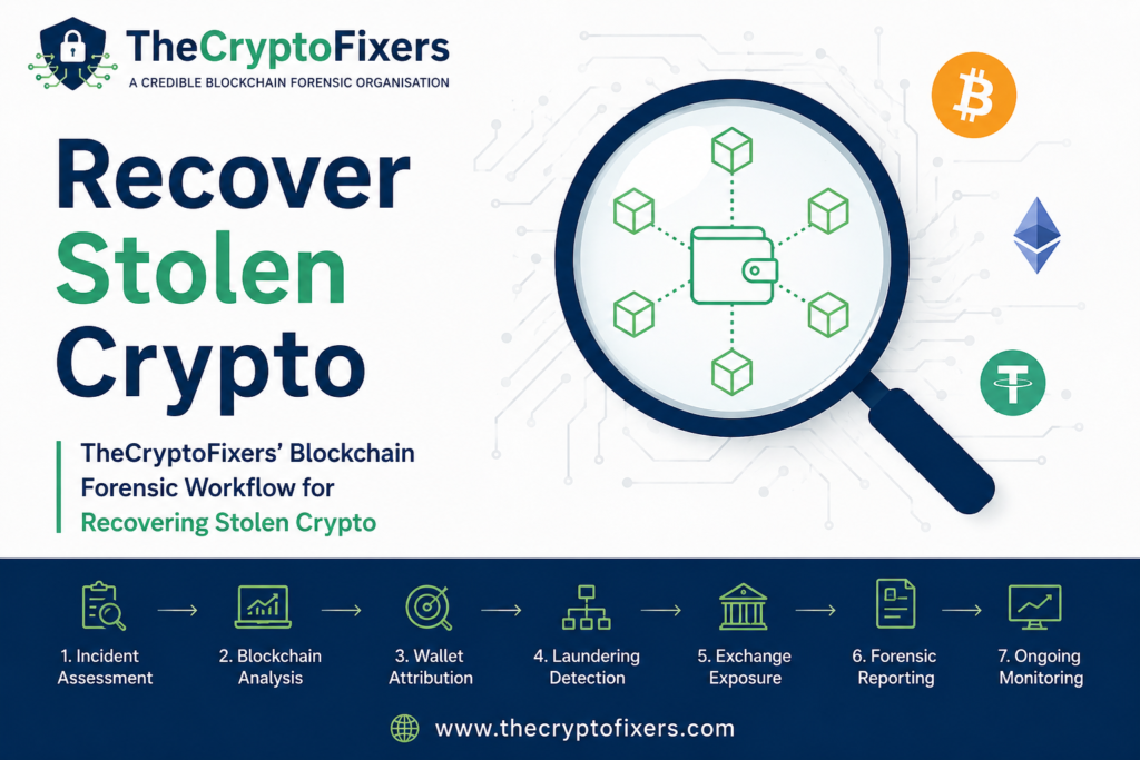 Recover stolen crypto