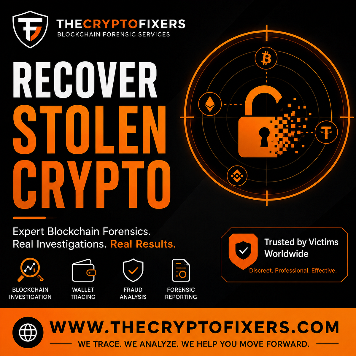 Recover stolen crypto
